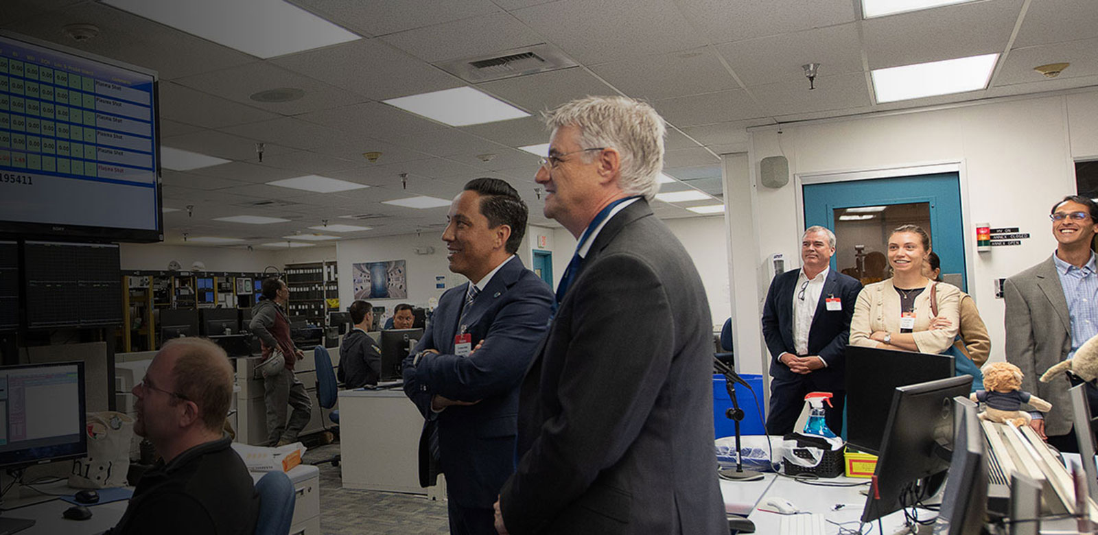 San Diego Mayor Todd Gloria Tours General Atomics Fusion Facilities