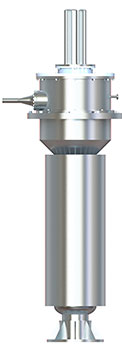 GA-TES reactor side view