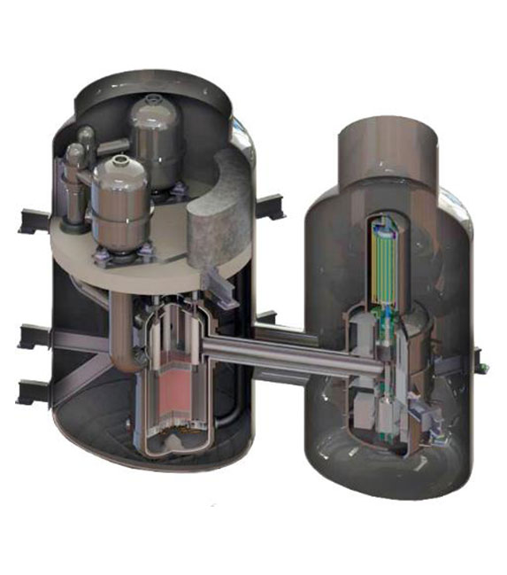 EM2 is a next-generation, 265-megawatt electric (MWe) gas-cooled small modular reactor
