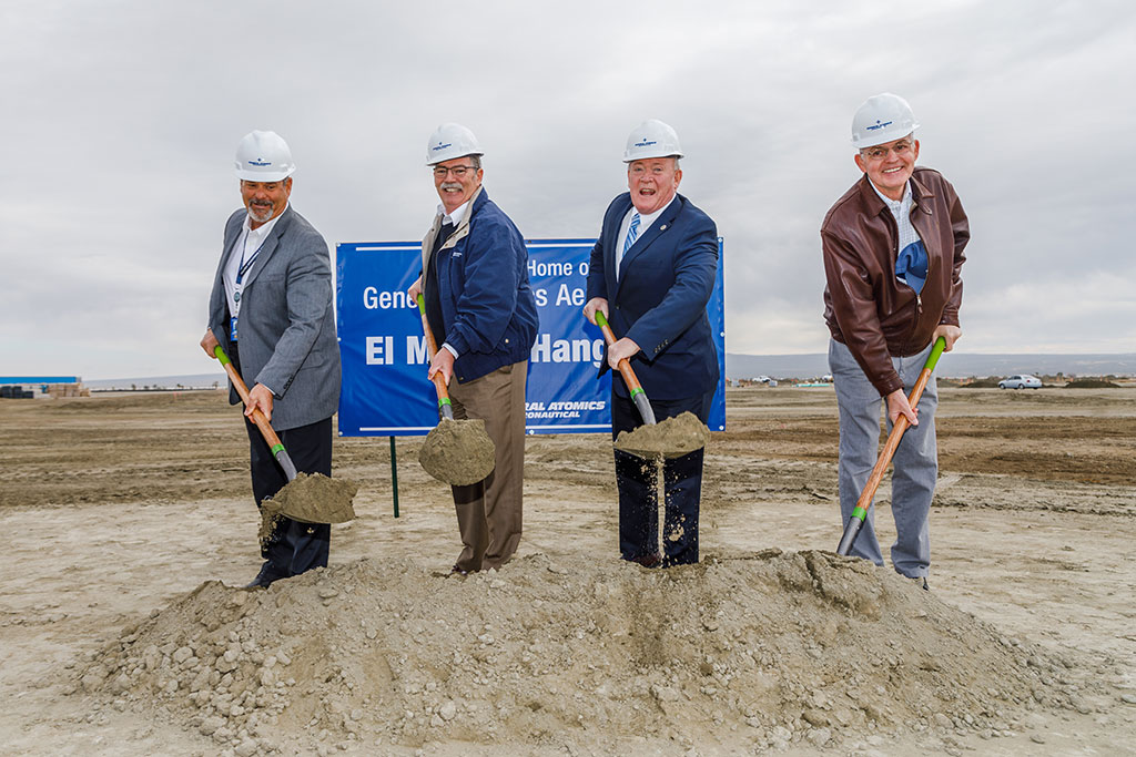 GA-ASI El Mirage ground breaking ceremony