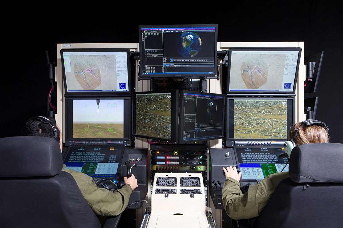 CAE Predator Mission Trainer Pilot Sensor Station