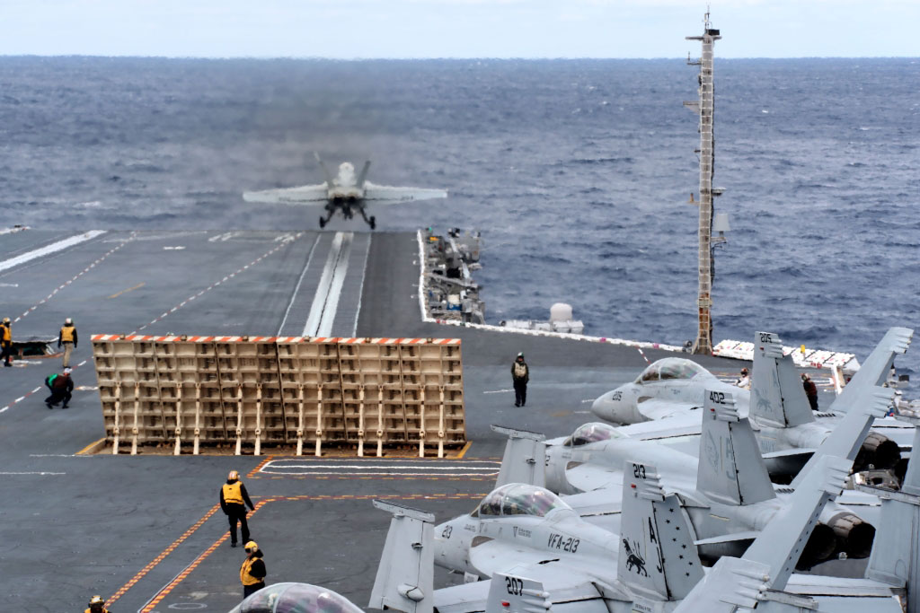 Advanced Arresting Gear (AAG) system Photo Courtesy of U.S. Navy