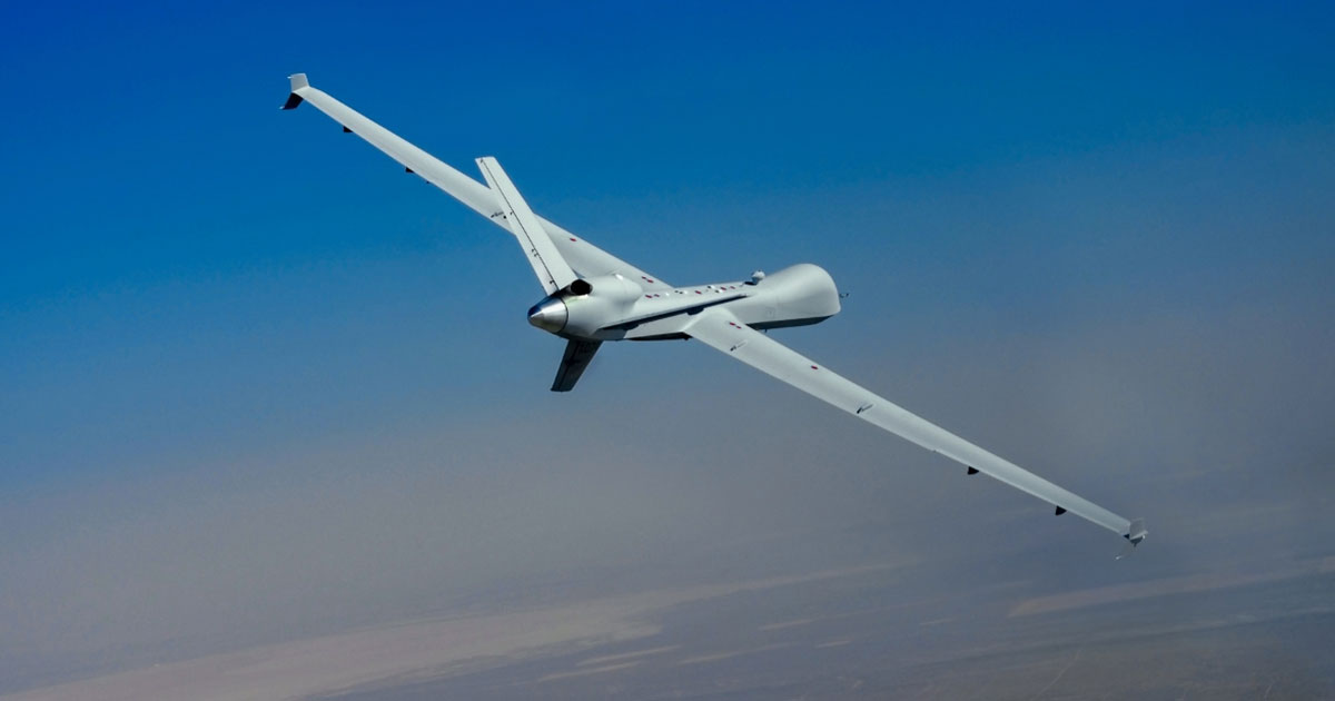 GA-ASI Flight Tests LEO SATCOM on MQ-9A