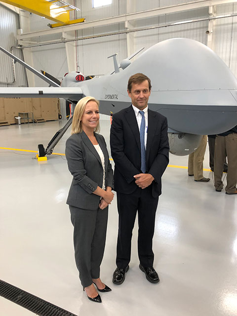 GA-ASI Expands Flight Test and Training Center in North Dakota