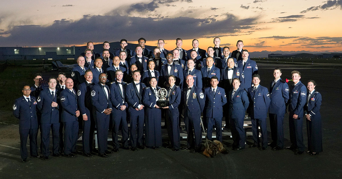 General Atomics United States Space Force Unit of the Year Award Presented to 11th Space Warning Squadron
