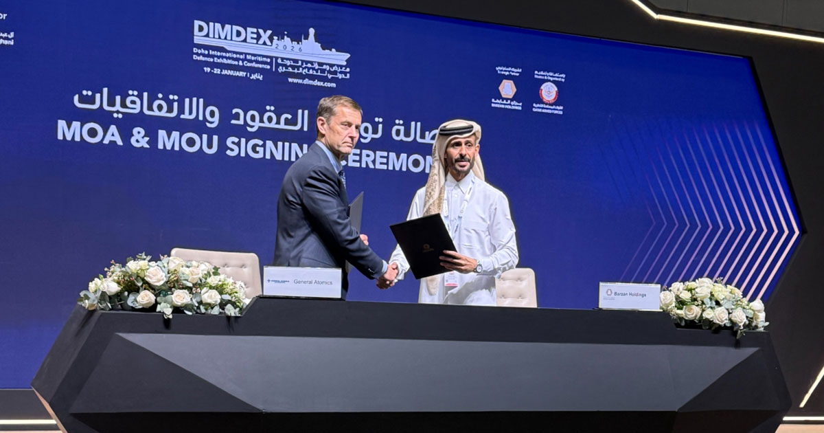 GA-ASI and Barzan Holdings Sign MOU