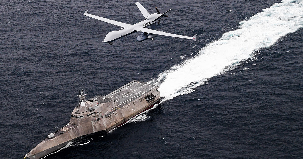 GA-ASI Participates in U.S. Pacific Fleet's Unmanned Integrated Battle Problem