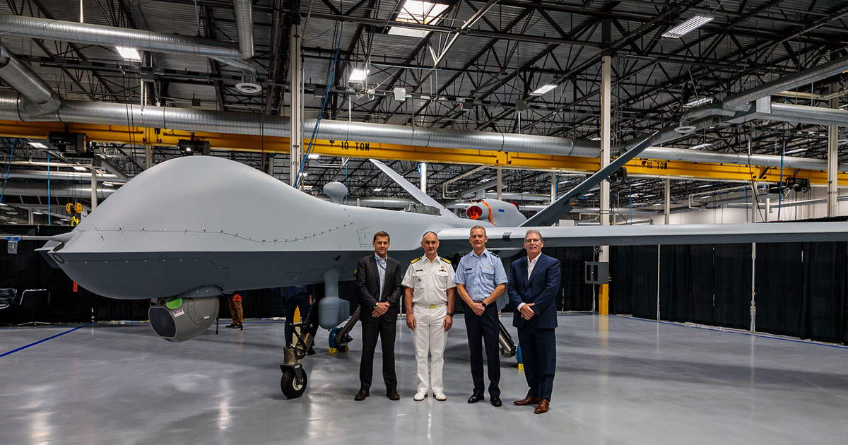 GA-ASI Completes First MQ-9A Block 5 for the Netherlands