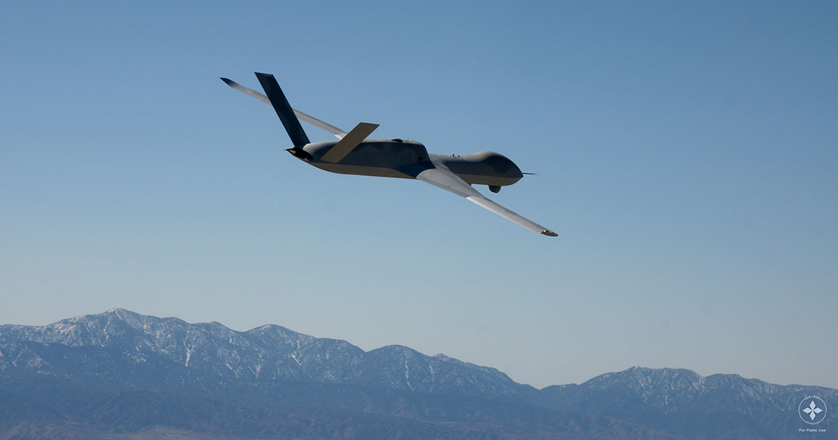 GA-ASI Avenger ER Receives FAA Experimental Certificate