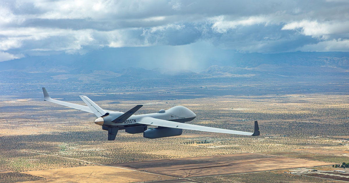 GA-ASI and Saab Perform Advanced AEW Flight Testing on Uncrewed MQ-9B