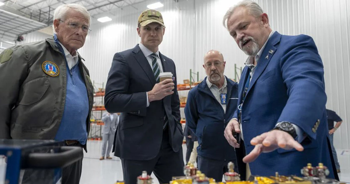 Secretary of Defense Hegseth Tours General Atomics Manufacturing Facility at the Invitation of Chairman Wicker