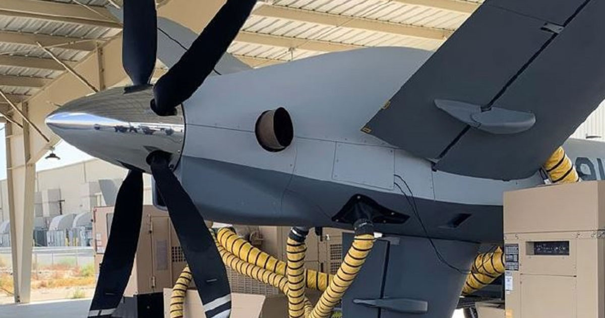 GA-ASI Tests PT6 E-Series Engine from Pratt and Whitney on MQ-9B RPA
