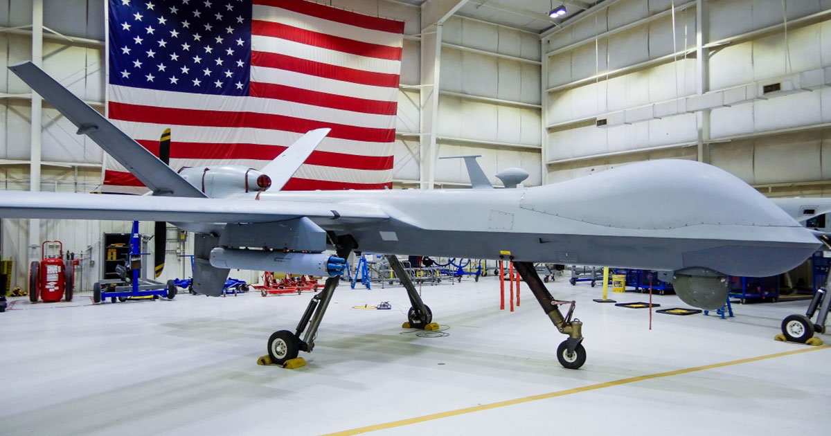GA-ASI and USAF Demonstrate APKWS on MQ-9A Reaper®