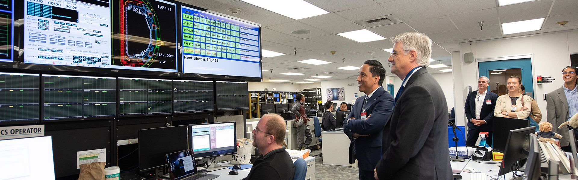 San Diego Mayor Todd Gloria Tours General Atomics Fusion Facilities