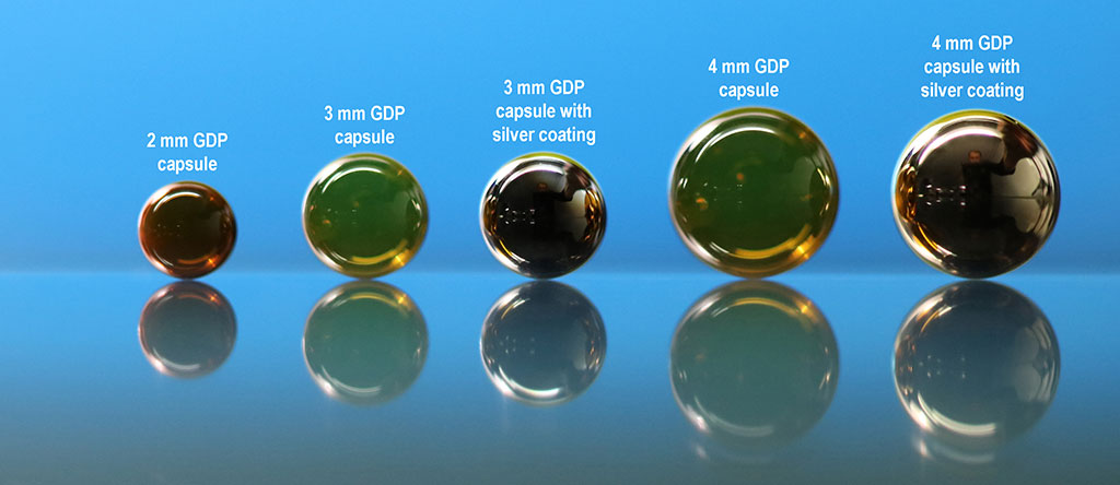 Polymer, glass, and beryllium microshells filled with hydrogen gas are currently the main types of target capsules in the ICF program