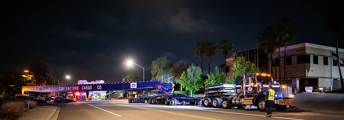 Transporting module to port in Houston, TX
