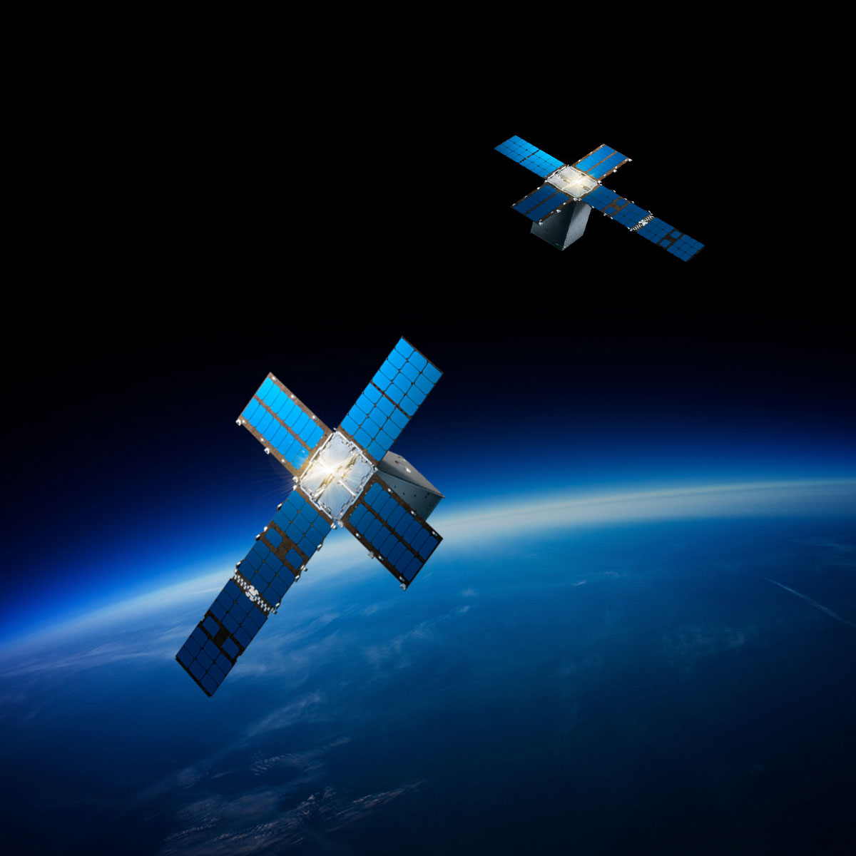 CubeSats render